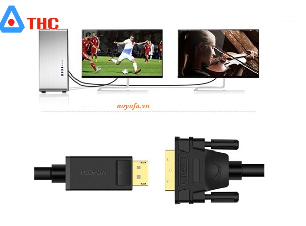 Cáp Display port to DVI 2m